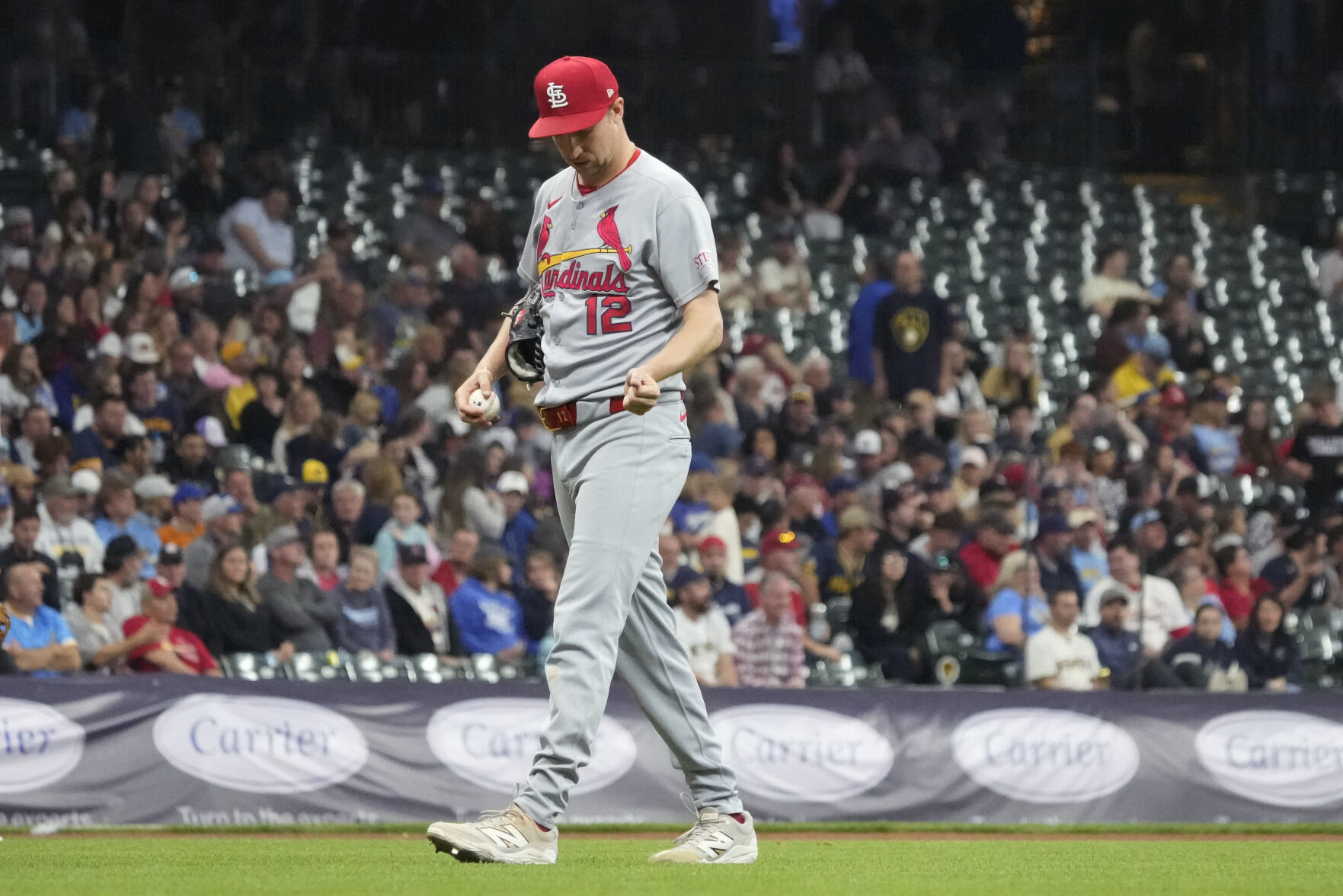 Cardinals Brewers Baseball